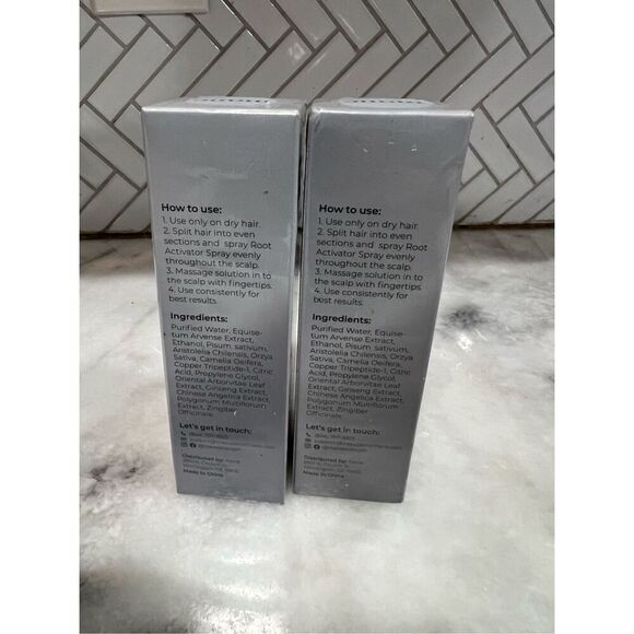 Mane Root Activator Spray Hair Loss x 2 - Picture 3 of 4